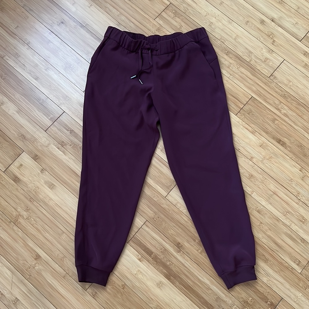 Lululemon Maroon Joggers